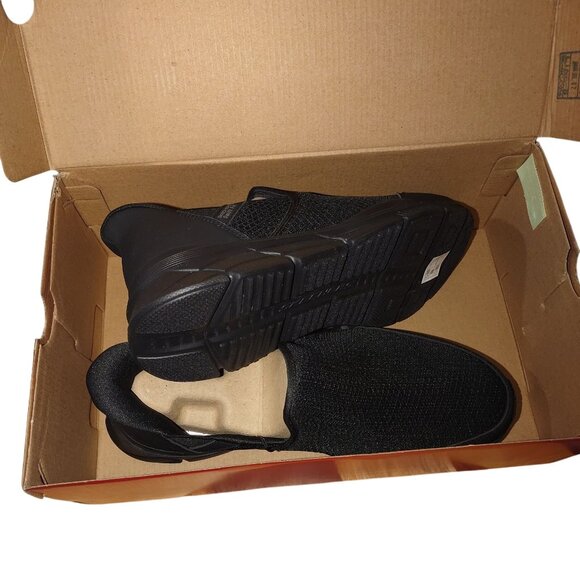 Skechers Mens Slip-On Sneakers Size 9.5 Black Mesh Upper Memory Foam Cushion - Picture 6 of 8